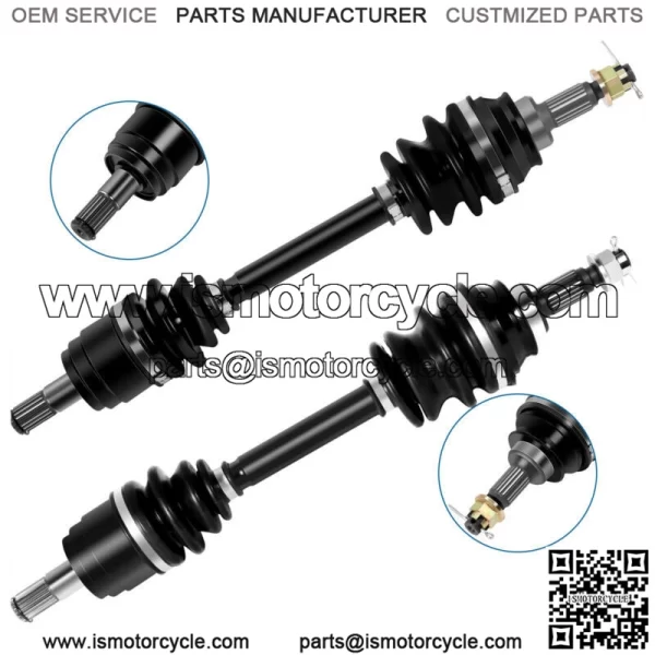 Pair Front Left Right CV Axle Shaft For Honda Rincon 680 TRX680FA 4x4 2006-2015 (For: Honda)