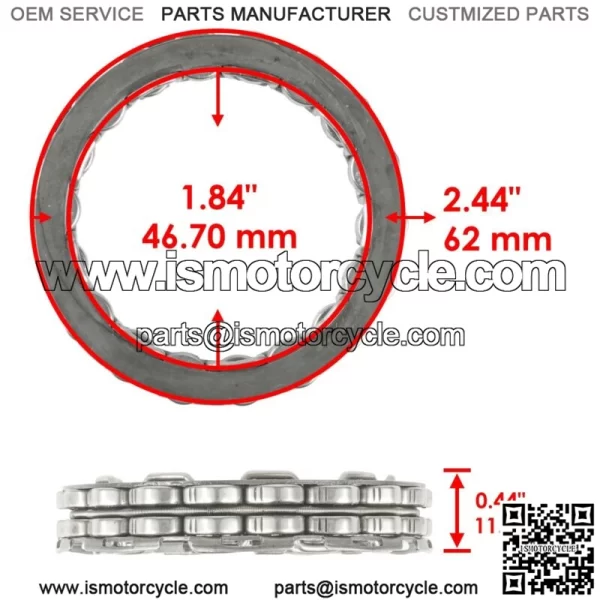 Starter Clutch One Way Bearing Sprag For Honda Foreman 450 TRX450FE 2002-2004 (For: Honda) - Image 3
