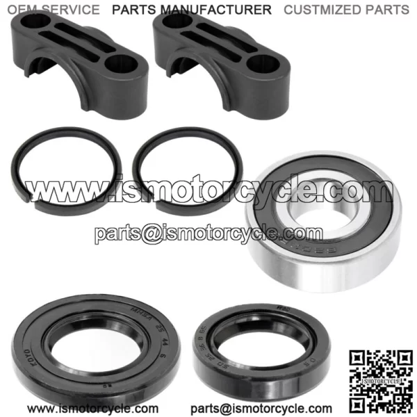 Steering Stem Bushing Bearing Seal Kit for Yamaha Raptor 700 YFM700 2006 - 2012 (For: Yamaha Raptor 700)