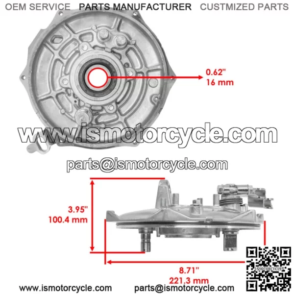 Rear Brake Panel For Honda 2014-2023 Foreman 500 TRX500FE1 TRX500FE2 TRX520FE2 - Image 2