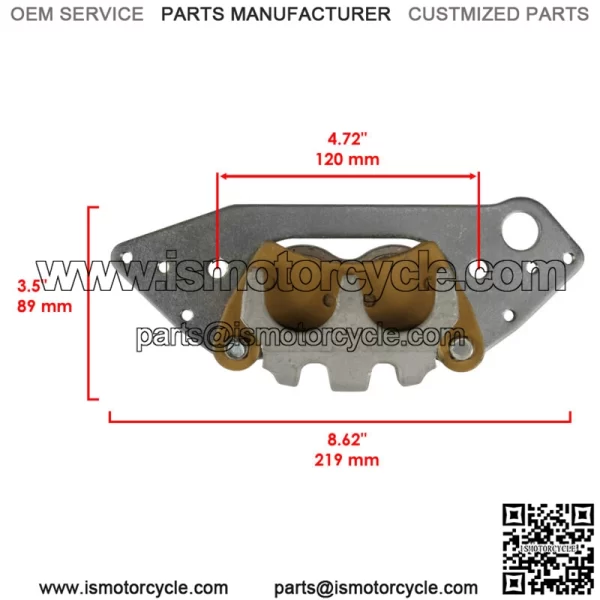 Front Right  Brake Caliper W/Pads for Polaris Ranger 1000 Crew 2023-2024 - Image 2