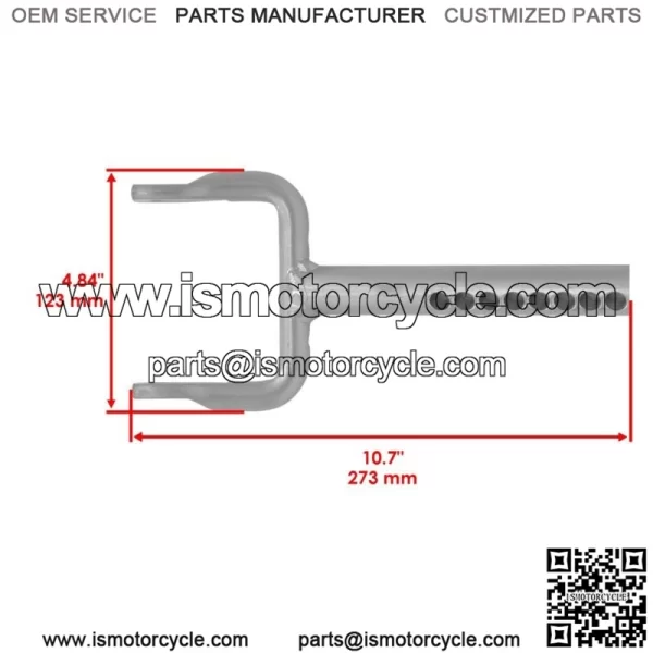 Rear Gauge Wheel Arm for John Deere X720 X724 X728 X740 X744 X748 LVA16505 48" - Image 2