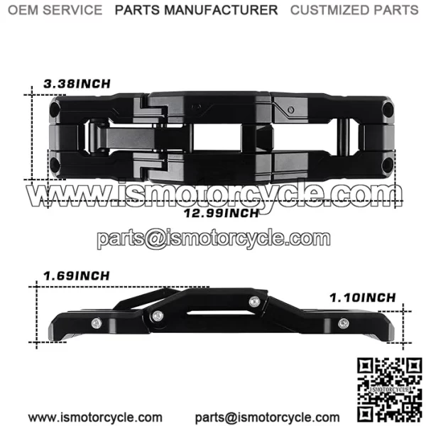 07-21JK/JL Wrangler door side step # silver - Image 2