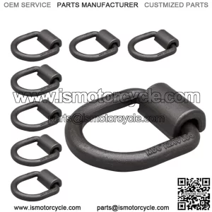 Heavy Duty Welded Forged D-Rings #8 Pack