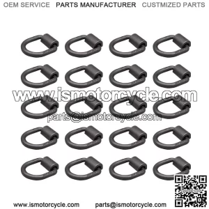 Heavy Duty Welded Forged D-Rings #20 Pack