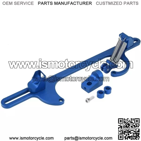 Aluminum Alloy 4150 Series Throttle Base#Blue