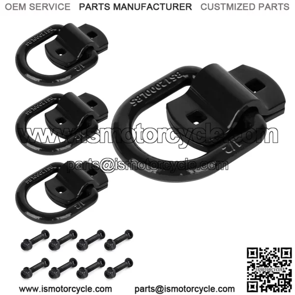 Heavy duty bolt-on forged D-rings
