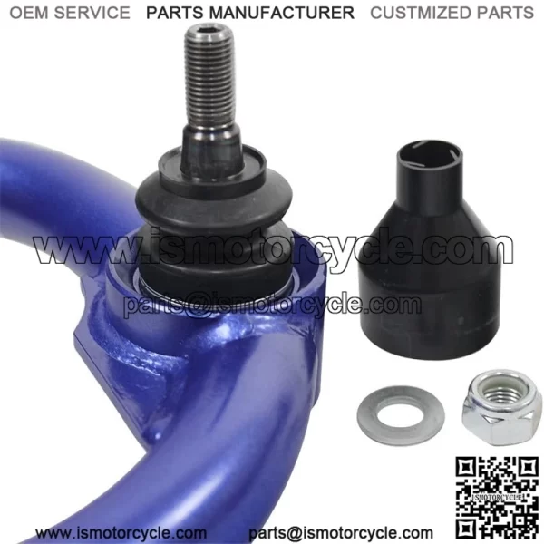 Pair 2"-4" Lift Front Upper Control Arms for f150 UCA Compatible with 2004-2020 Ford F-150 2WD 4WD w/PU Bushings Tubular Suspension Lift Kits - Image 2