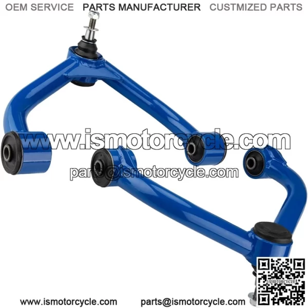 Upper Control Arm Replacement for Sierra 2500 HD 2011-2019, Silverado 3500 HD 2011-2018, Sierra 3500 HD/Silverado 2500 HD 2011-2018, AUTOSITY Control Arms with Ball Joints Suspension Kit Blue 2pcs - Image 3