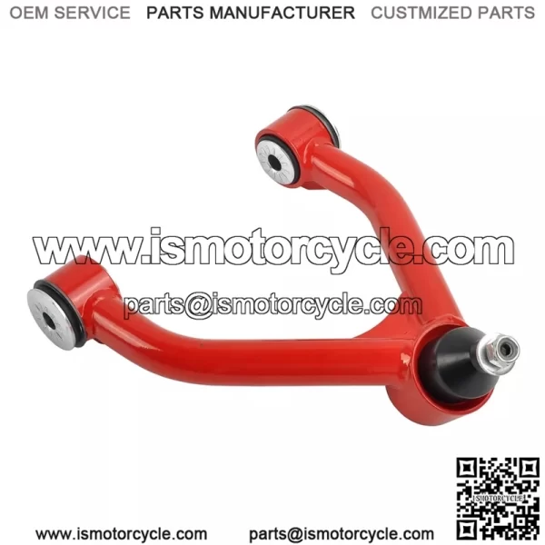 For 1988-1998 Chevrolet GMC K1500 4WD 2-4" Lift Front Upper Control Arms Red - Image 4