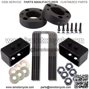 Leveling Lift Kit,Replacement for 2.5" Front Leveling Lift Kit and 2" Rear Leveling lift kit for Ford for F-150 2WD 4WD 04-18 Fits select: 2004-2018 FORD F150