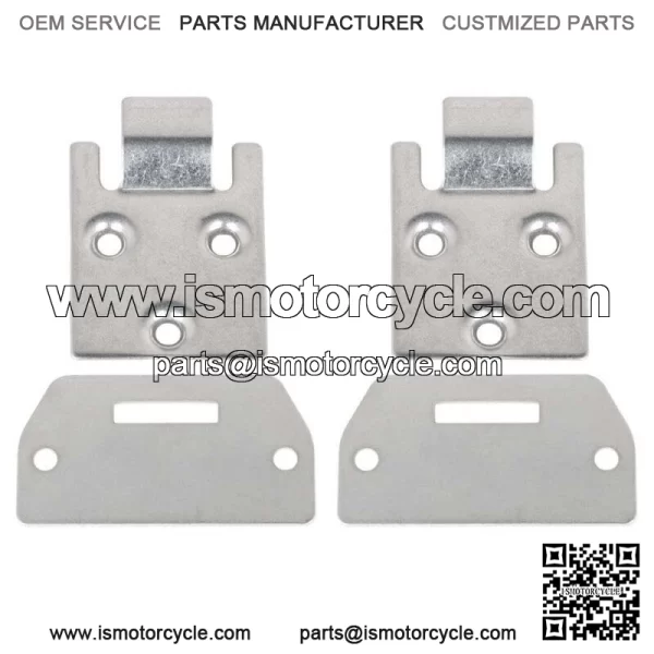 NEW Set of 2 Seat Bottom Hinge and Plate for EZGO TXT/Medalist 1995 Up Golf Cart - Image 4