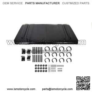 Polyethylene Hard Top Roof Fit Yamaha Rhino 450 660 700 UTV Black Plastic (Fits: Yamaha Rhino 660)