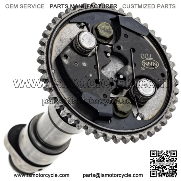 Camshaft Assembly Cam Gear Sprocket for Yamaha Grizzly 660 5KM-12170 2002-2008 (Fits: Yamaha Rhino 660)