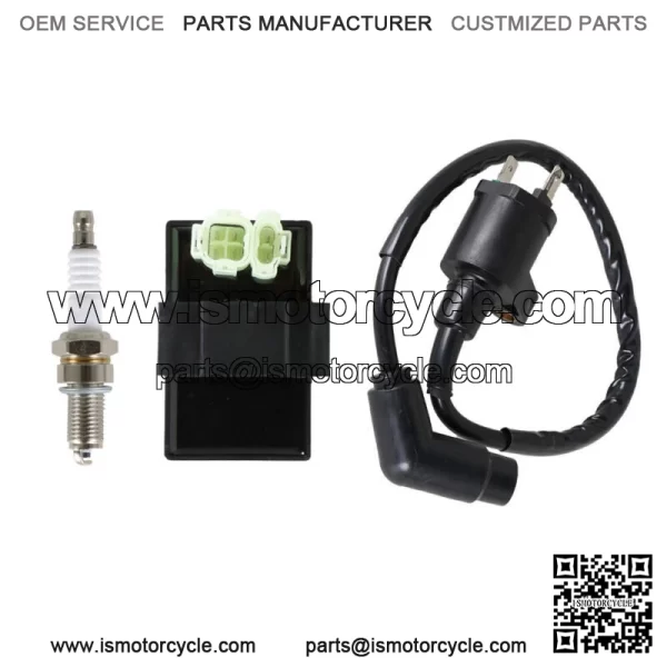 For Honda FourTrax 300 TRX300 2x4 4x4 1990-1993 Ignition Coil Spark Plug CDI Box - Image 5
