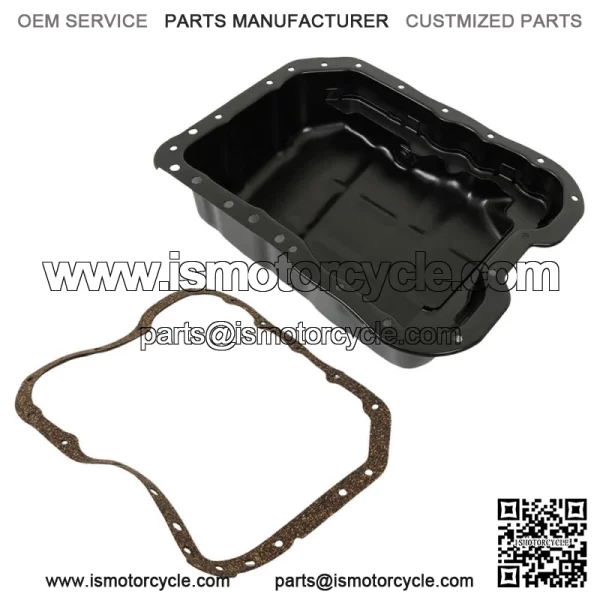 Engine Oil Pan & Gasket For 2005-2016 Chrysler Dodge Hyundai Jeep Kia 2.0L 2.4L