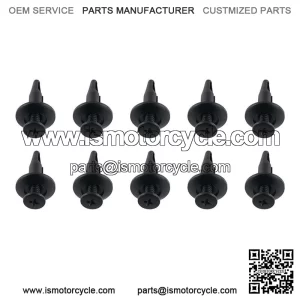 Fit For Yamaha Viking EPS/VIEPS/Ranch Edition 6mm Plastic Fender Rivets Clip Pin (Fits: Yamaha Rhino 660)