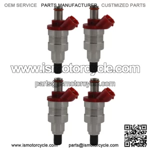 4X Fuel Injector G609-13-250 For Mazda B2600 MPV 2.6L High impedance flow match