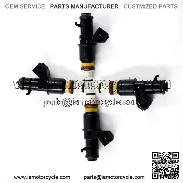 16450-PPA-A01 4 x Fuel Injector Fit For 2002-2004 Honda CRV CR-V 2.4L L4 - Image 2