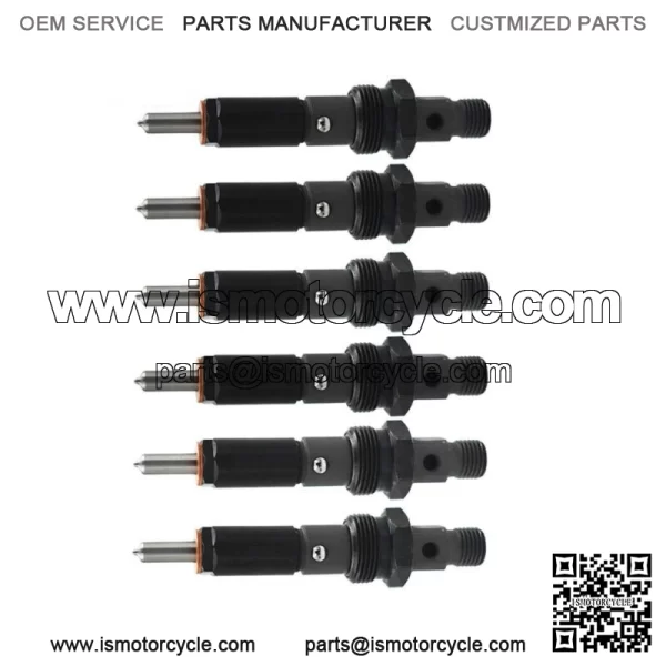 Diesel Fuel Injector Set for 94-98 Dodge Cummins 40-60 HP M14 145 6*14  5.9L