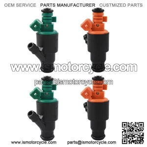 4 PCS Fuel Injector Nozzles 0280150504 0280150502 For 95-2002 Kia Sportage 2.0L