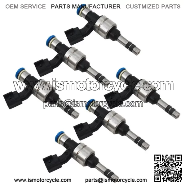 6X Fuel Injectors For GMC Buick LaCrosse Chevrolet Cadillac CTS 3.0L V6