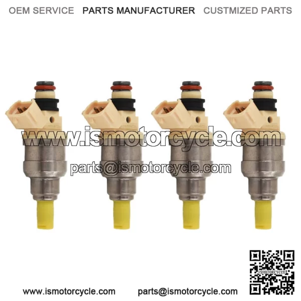 INP-470 4 Pcs Upgraded Fuel Injectors For 1998 Chevrolet Tracker 1.6L 2/4-Door - Image 3