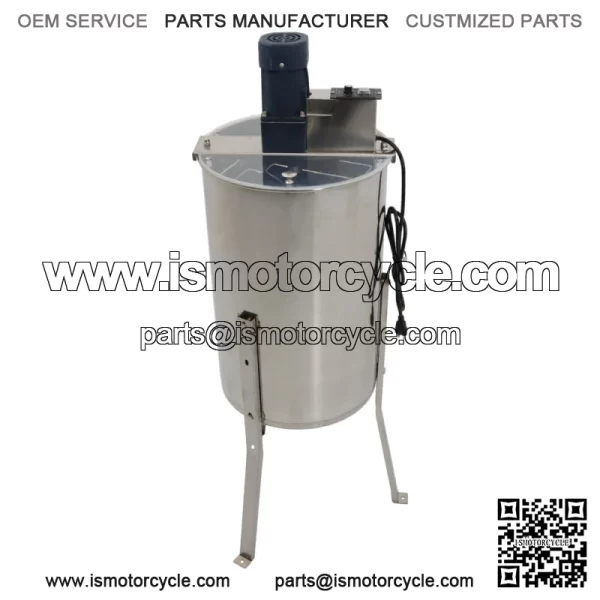 Electric Honey Extractor Stainless Steel Power Beekeeping Extractor 2/4 Frames - Image 3
