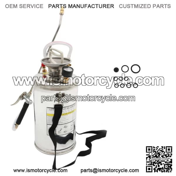 1/1.5/2/3/3.5 Gallon Stainless Steel Sprayer With Adjustable Nozzles Hose 14 L - Image 3