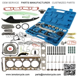 For 2008-15 VW GTI Jetta Audi A4 2.0 TFSI Engine Timing Chain Tool Kit Gaskets