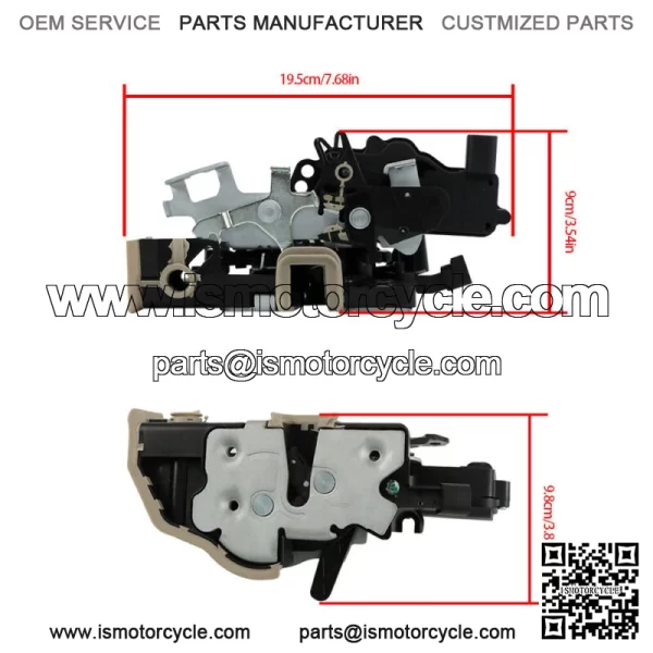 Door Lock Actuators Front Driver Left Side For 2018-2020 Truck Hand Ford F150 - Image 4