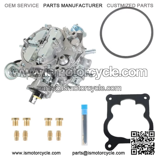 Carburetor For Rochester Quadrajet 4 BBL engines 650 CFM Electric Choke - Image 4