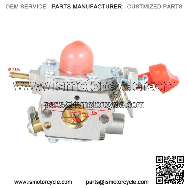 358794703 358794704 Leaf Blower Carburetor Kit For Zama C1U-W43 Poulan VS-3 - Image 2