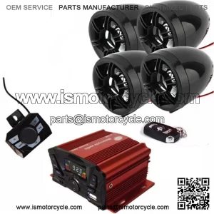 Bluetooth Wireless Speakers Audio System Stereo MP3 Radio ATV  Scooter Marine (Fits: Yamaha Rhino 660)
