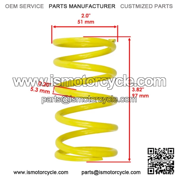 Primary Drive Clutch Assy Rebuild Kit For Arctic Cat M7 EFI 141 153 162 2005-06 - Image 3