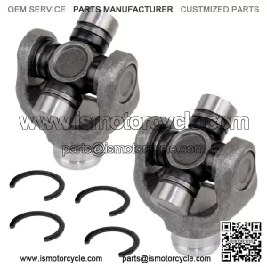 Front Drive Shaft Yokes W/U-Joints for Yamaha Rhino 660 YXR660 4X4 2004-2007 (Fits: Yamaha Rhino 660)