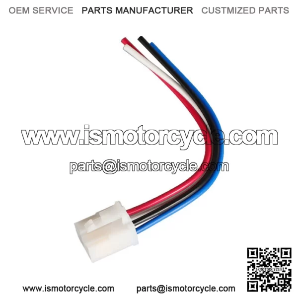 For Yamaha YFZ450 Raider R1 Starter Solenoid Relay Wiring Harness Plug - Image 5