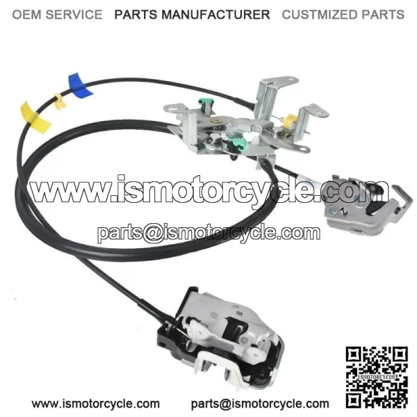 6C3Z28264A01A Rear LH Driver Door Latch Lock Cable for Extended Cab Super Duty