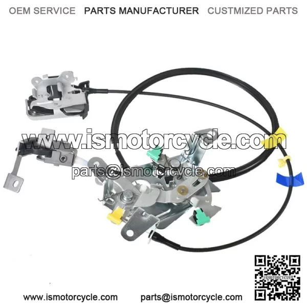 6C3Z28264A01A Rear LH Driver Door Latch Lock Cable for Extended Cab Super Duty - Image 4