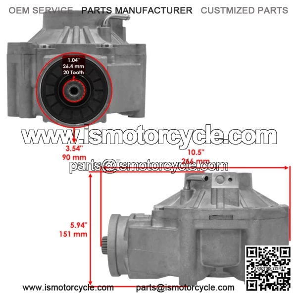 Rear Differential For Can Am Renegade T3 1000 650 570 1000R 2018 - Image 2