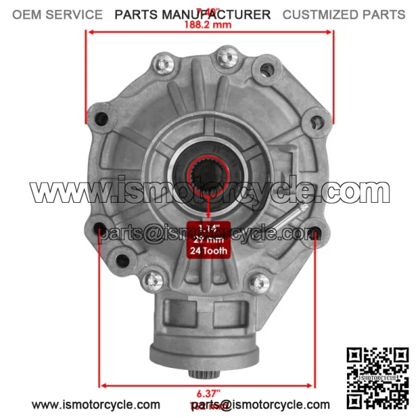 Rear Differential For Can Am Renegade T3 1000 650 570 1000R 2018 - Image 3