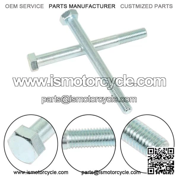 For 1967-1981 Camaro Front Leaf Spring Bracket Mounting Eye Bolts J-Clips - Image 4