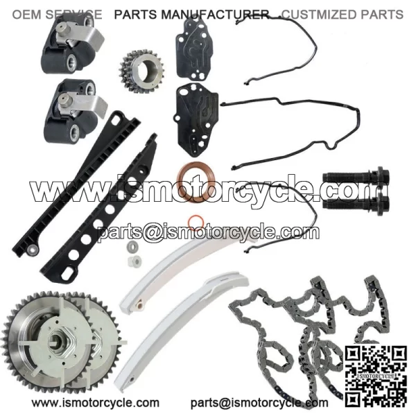 For F150-350 Navigator 5.4L Triton SOHC Timing Chain Kit with VVT Cam Phasers