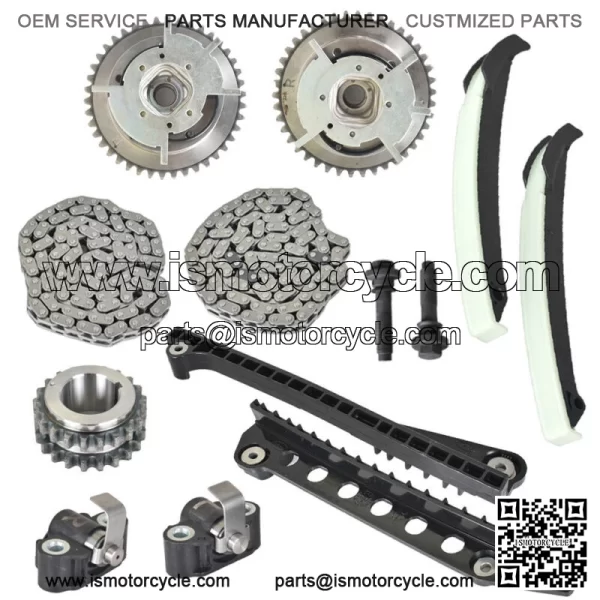 Fit For 2004-2008 Ford F150 F250 Lincoln TRITON 3-Valve 5.4L Timing Chain Kit