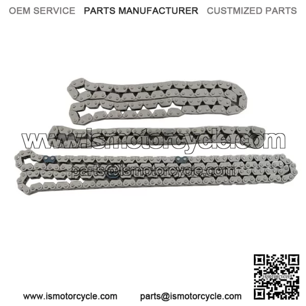 Engine Timing Chain & Cover Kit For Audi VW 1.8L 2.0L TFSI Jetta A4 Replacement - Image 3