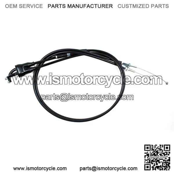 Push Pull Throttle Cable Set DRZ400 DRZ400E KLX400R Replacement (For: Kawasaki)