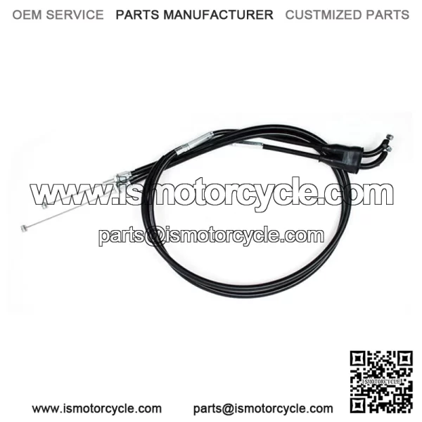 Push Pull Throttle Cable Set Kawasaki KX250F 06-11 KX450F 06-08 (For: Kawasaki)