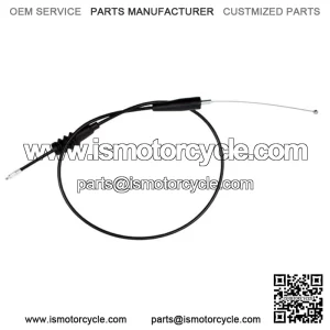 NEW - 03-0189 - Black Vinyl Throttle Cable KAWASAKI KX 125 250  (For: Kawasaki)