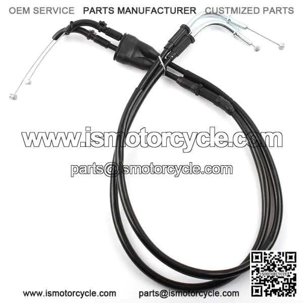 Motorcycle Throttle Cable For Kawasaki ZX900C/E/F Ninja ZX-9R 1998/99/00/01/03 (For: Kawasaki) - Image 2