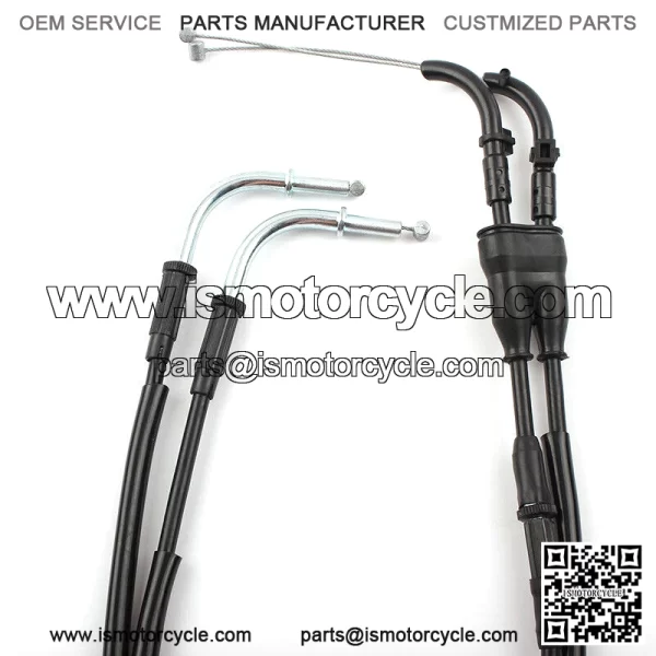 Motorcycle Throttle Cable For Kawasaki ZX900C/E/F Ninja ZX-9R 1998/99/00/01/03 (For: Kawasaki) - Image 3